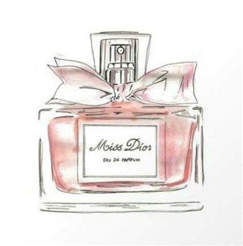 chanel miss dior perfume drawing|Perfume Drawing .